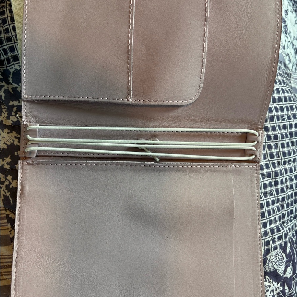 Lavender Leather Wide Planner